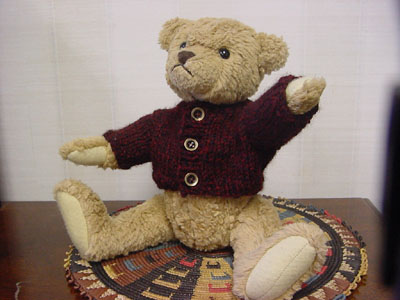 teddy bear cardigan knitting pattern